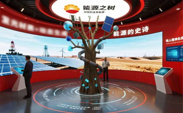 石油新能源展廳設計的“能源大腦”有多強？